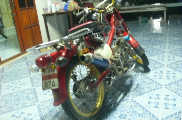 HONDA CT90เครื่องไนท์110มีแล่ม