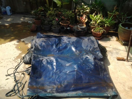 ขายผ้าใบขนาดใหญ่คลุมกระบะรถ10ล้อ  ถูกๆๆๆๆ