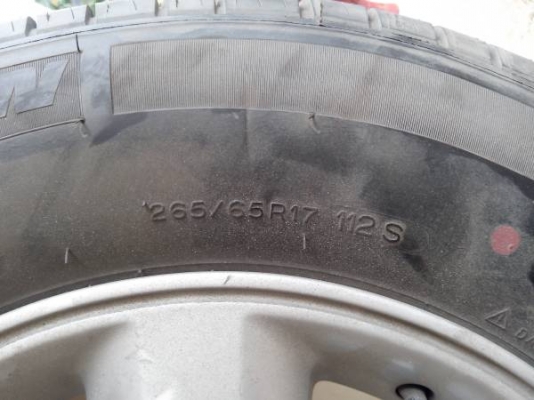 ขาย Max17 Futuner ปี11 พร้อมยางมิชลินใหม่เอี่ยม 265/65R17 ขาย Max17 Futuner ปี11 พร้อมยางมิชลินใหม่เอี่ยม 265/65R17