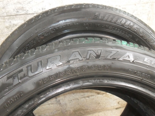 ยาง BRIDGESTONE 185/55R16 ปี09สวยๆ 4 เส้น ราคา 2200 บาท ยาง BRIDGESTONE 185/55R16 ปี09สวยๆ 4 เส้น ราคา 2200 บาท