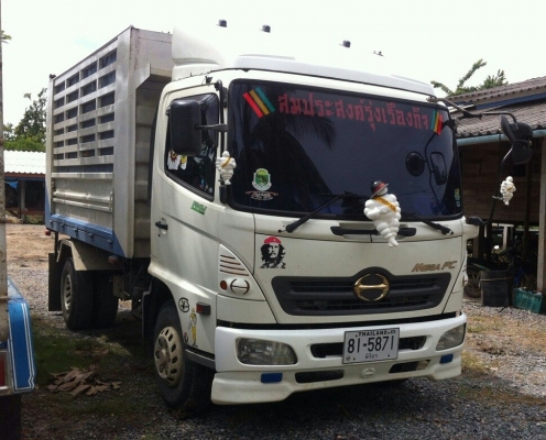 ขายถูกสุดๆ ครับ HINO MEGA 175 Hp ดั้มพ์สามมิตร คอกสูงครับ (ทีมงานรถคุณภาพ)