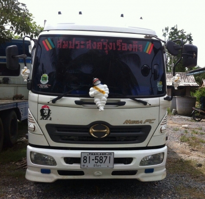 ขายถูกสุดๆ ครับ HINO MEGA 175 Hp ดั้มพ์สามมิตร คอกสูงครับ (ทีมงานรถคุณภาพ)