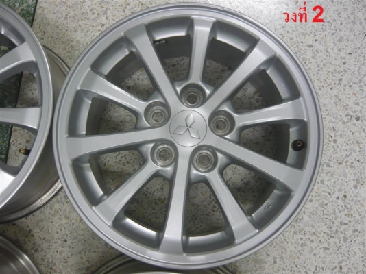 แม็กซ์ขอบ16x6.5 5รู114.3 Mitsu Lancer EX