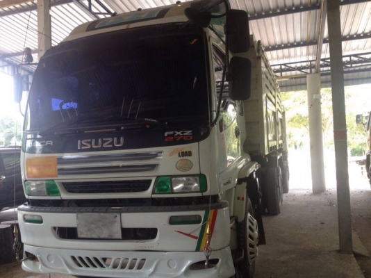 รถอีซูซุ 10 ล้อดั้ม FXZ 270 แรงม้า ปี 51 สนใจติดต่อ 081 - 6079515