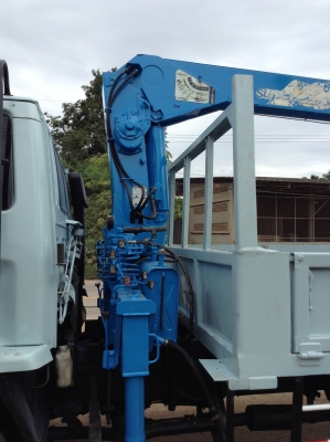 ISUZU 6 ล้อRocky 175. แรงม้า พร้อม เครน TADANO Super Z300 5 เหลี่ยม ท้องV รถห้างแท้มือเดียว เบรคจิ๊ฟฟี่ยาง90\%. Power ซัซซี่ยาว 7.2 ม. (กระบะ 6.4 เมตร) ราคา 850,000