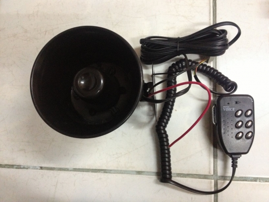 ขาย เสียงไซเรนติดรถ มี5เสียง มีตอด พร้อมไมพูดได้ด้วย