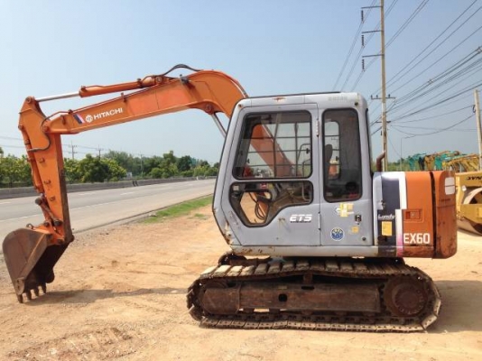 ขายรถแบคโฮ HITACHI EX 60-2 ระบบไฟฟ้าเต็ม รถนอกนำเข้าสภาพสวย มี VDO การทำงาน สนใจติดต่อ 081-2990958 ขายรถแบคโฮ HITACHI EX 60-2 ระบบไฟฟ้าเต็ม รถนอกนำเข้าสภาพสวย มี VDO การทำงาน สนใจติดต่อ 081-2990958