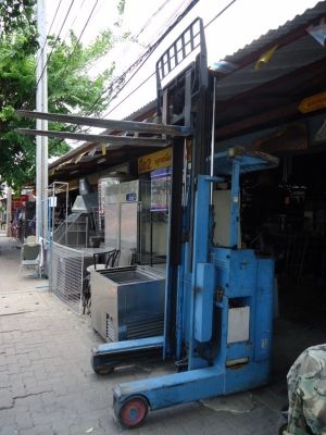 ขายรถยก(โฟล์คลิฟท์) 1.3 ตัน NICHIYU รุ่นFBR13-50S-300 (ระบบไฟฟ้ายืนขับ) ยกสูง 3 เมตร มือสอง สภาพดี