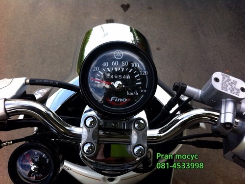 yamaha fino สีขาวดำปี2556 yamaha fino สีขาวดำปี2556