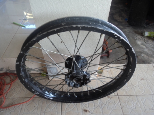 ดุม หลัง  คันเกียร์พับ