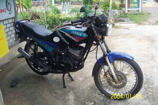ขอขายมอเตอร์ไซด์ yamaha rxz