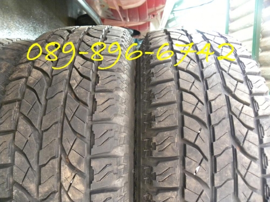 ขายล้อแม็ก4WD ขอบ 15 พร้อมยาง 265/70 ปี 09 ขายล้อแม็ก4WD ขอบ 15 พร้อมยาง 265/70 ปี 09
