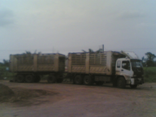 isuzuเดกก้า 270 ยูโรทู ปี50 ดั้มพ์แม่ลูกกระบะสามมิตร