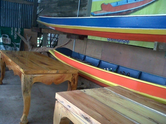 ขายเรือเข็ม ไม้สัก