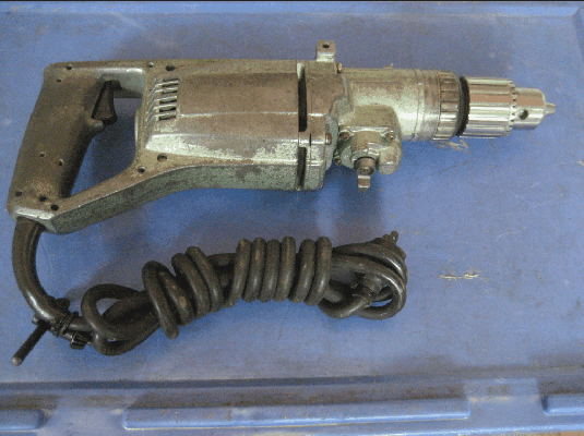 ขายสว่านเจาะกระแทก 4หุน HITACHI Model V-14 made in japan.