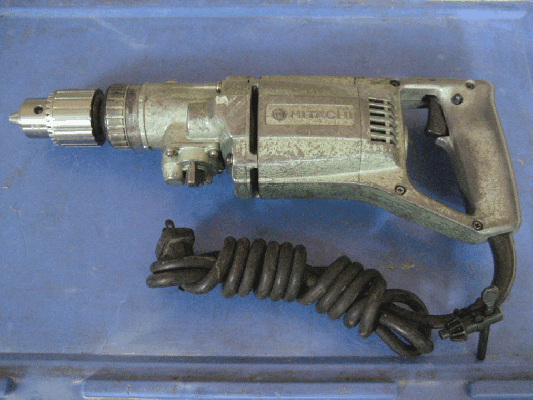 ขายสว่านเจาะกระแทก 4หุน HITACHI Model V-14 made in japan.