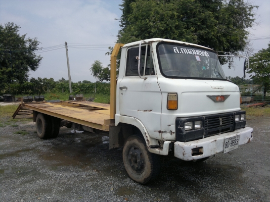 ขายรถ hino km350 พื้นเรียบท้ายลาด