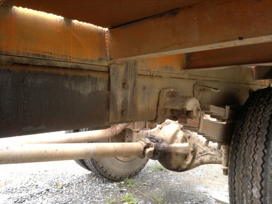 ขายรถ hino km350 พื้นเรียบท้ายลาด