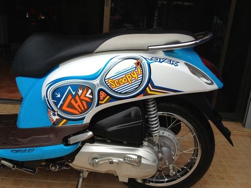 HONDA SCOOPY I รถปี2012วิ่ง2xxxโลลายLOVERสวยกริ้บมีเล่มพร้อม