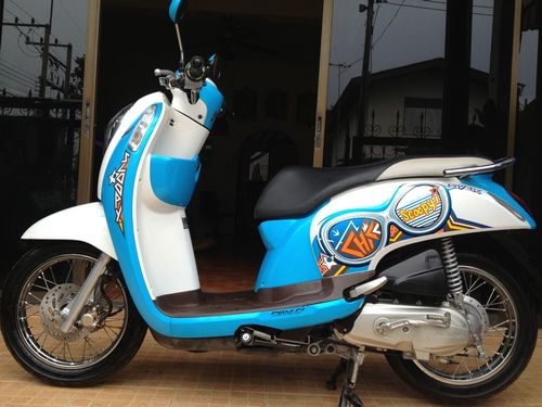 HONDA SCOOPY I รถปี2012วิ่ง2xxxโลลายLOVERสวยกริ้บมีเล่มพร้อม