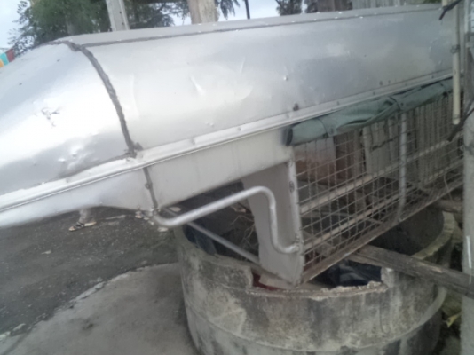 ขายหลังคากรงเหล็กตาข่าย สำหรับติดรถแคบสภาพสวย ราคา 7900