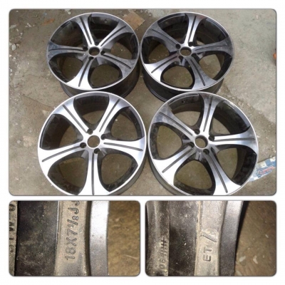 ขายแม็กมือ2ลาย 5 ก้าน ขอบ18 4รู100 ขายราคา 6,300 บาทราคาถูก