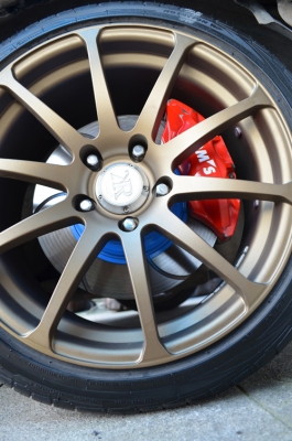 ขายล้อ KR แท้ Japan ขอบ 17 หน้า8 หลัง9 พร้อมยาง 16,000+เศษล้อลายดาว ขอบ13 - 4รู 110 วงเดียว  500