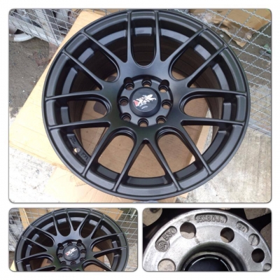 ขายล้อแม็กใหม่100\% XXR 530 ขอบ15 กว้าง 8 4 รู100/114 ราคา 12,700 บาท พร้อมใส่ ของแถมเพียบ