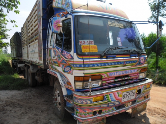 ขายรถบรรทุกพ้วงดั้มเกษตร MITSUFUSO FN 627 M6 เครื่อง 6D16 XA 260 แรง แม่ลูกดั้ม อู่ ส.สมบัติ ราชบุรี สวยสุดๆทั้งแม่ทั้งลูกทะเบียนเต็มยางดีคัสซีสวย