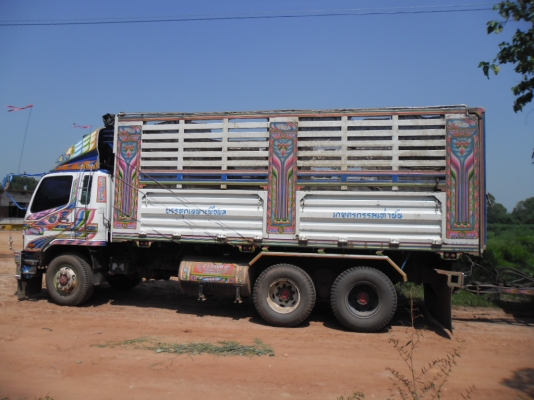 ขายรถบรรทุกพ้วงดั้มเกษตร MITSUFUSO FN 627 M6 เครื่อง 6D16 XA 260 แรง แม่ลูกดั้ม อู่ ส.สมบัติ ราชบุรี สวยสุดๆทั้งแม่ทั้งลูกทะเบียนเต็มยางดีคัสซีสวย