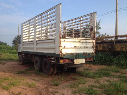 ขายตามสภาพ..MITSUBISHI FK215K รถล่อง วางเครื่อง 6D16 190แรงม้า สภาพเดิมๆ คัซซีสวย ไม่ผุ กะบะคอกเหล็ก