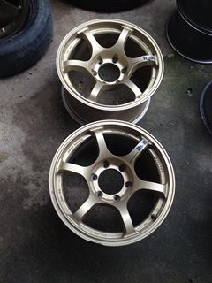 ขายล้อRG2 ขอบ 17 6รู กว้าง9 1คู่ ถูกๆ 4500