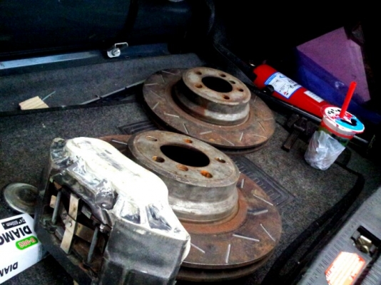 ขาย เบรคaristo จาน350มิล ผ้าเบรคหนา