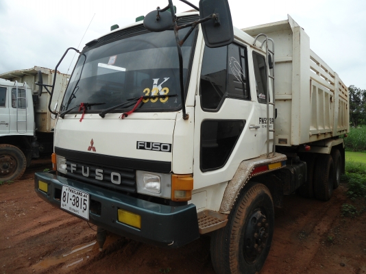 ขายด่วนไอ้หลงสองเพลาดั้ม MITSUBICHI FN527MTF3500 สภาพสวยสุดๆรีบจองเลยโทร 0801515451  0811838154