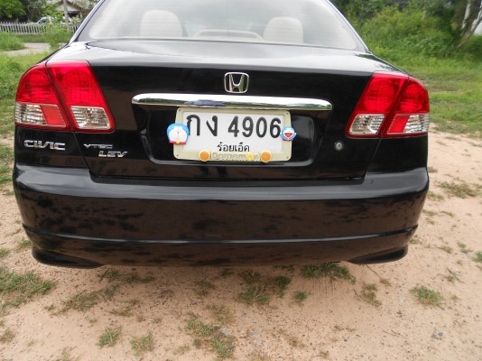 ขาย HONDA CIVIC 1.7 วีเท็ค ออโต้ แอร์หนาว ยางดี สีงาม ล่างแน่น ภายในงาม