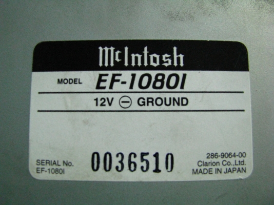 ปล่อย Amp Mcintosh เทพ5CH 2000NET ไม่ได้ใช้แล้วคับ