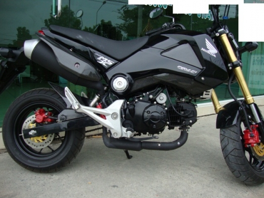 HONDA MSX สีดำ รถ 8 เดือน วิ่งแค่ 8xxx กม. 61500.-
