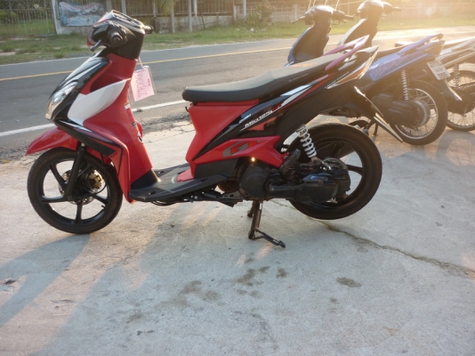 มีโอ 125 gt สีแดง ดำ ล้อแมีค สวยๆ 24500 บาท มีโอ 125 gt สีแดง ดำ ล้อแมีค สวยๆ 24500 บาท