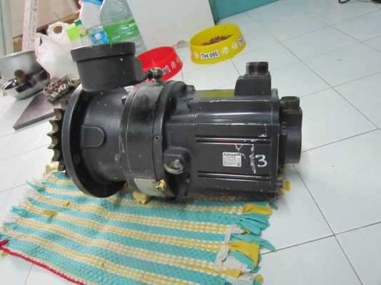 ขาย Mitsubishi AC Servo Motor 3.5 Kw พร้อม เกียร์ มือสอง สภาพดี ขาย Mitsubishi AC Servo Motor 3.5 Kw พร้อม เกียร์ มือสอง สภาพดี