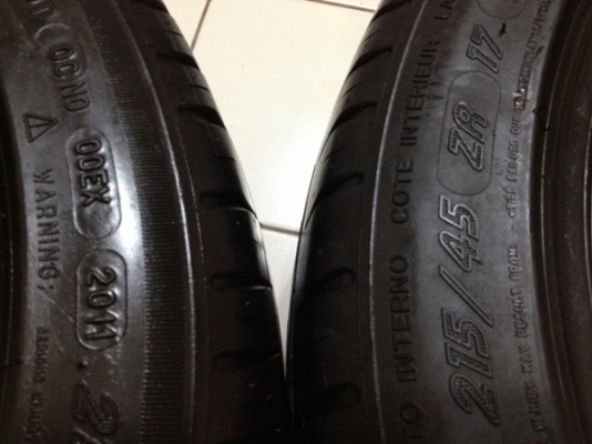 ยางขอบ17 ปี 11 Michelin pllot sport 215 45 ยางขอบ17 ปี 11 Michelin pllot sport 215 45