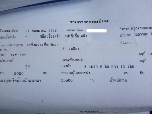 ขาย หัวลาก 360 HP พร้อมหาง