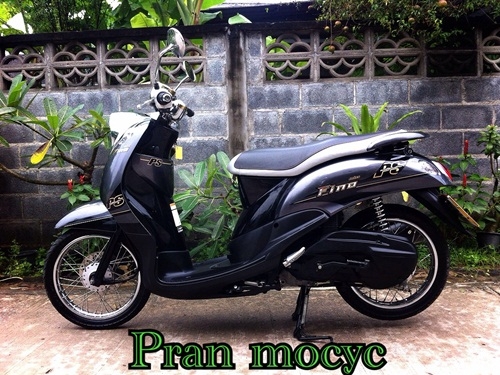 yamaha finoสีเทาดำปี 2556