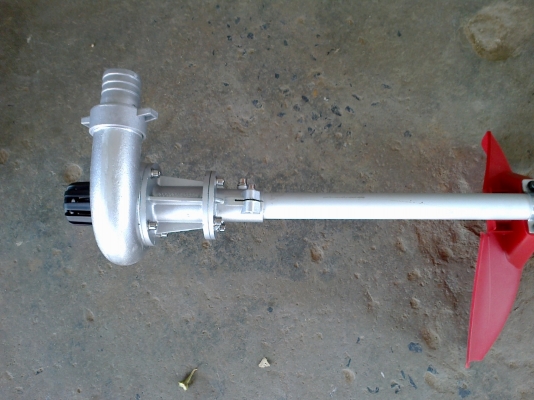 ปั้มน้ำใส่เครื่องตัดหญ้า