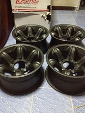 ขายล้อเล็บเหยี่ยวขอบ15 6รู กว้าง7.5 ET-3 สวยๆถูกๆ