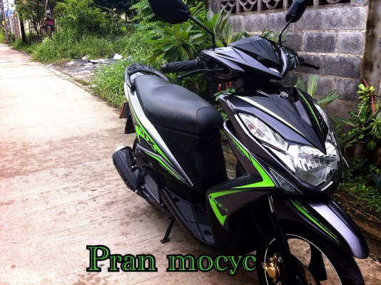 ขายyamaha mio125 iสีดำเทา ปี2556 ขายyamaha mio125 iสีดำเทา ปี2556