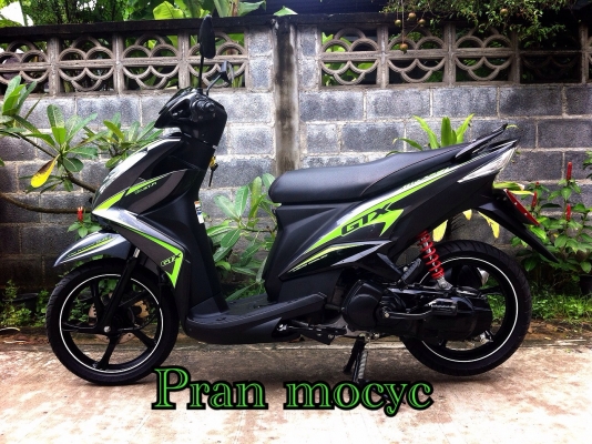 ขายyamaha mio125 iสีดำเทา ปี2556