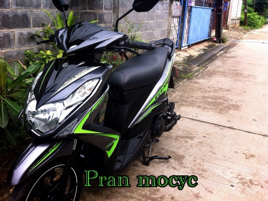 ขายyamaha mio125 iสีดำเทา ปี2556 ขายyamaha mio125 iสีดำเทา ปี2556