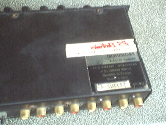 ขายปรีแอมป์ติดรถยนต์PARAMATIC