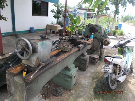 ขายเครื่องกลึงขนาด 12 ฟุต ตามสภาพ
