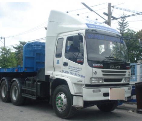 ขายหัวลากเทรลเลอร์ Isuzu Deca 320 Hp ปี 2006 ครับ